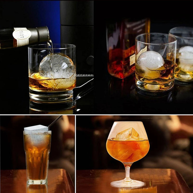 Molde de Gelo para  Whisky Cocktails